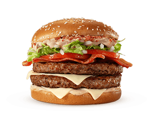 Tasty Turbo Bacon 2 carnes 